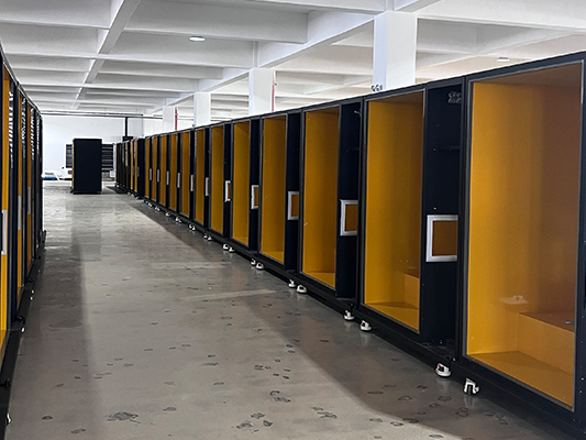 Hot food vending machines cust